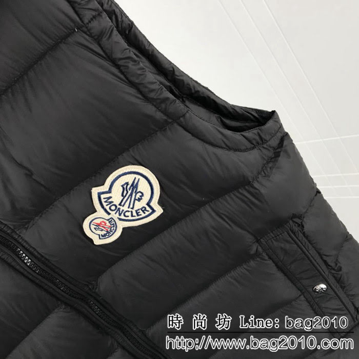 MONCLER蒙口 18SS秋冬新款 經典雙標 男款羽絨馬甲 ydi1510